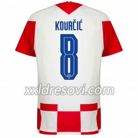 Hrvatska Mateo Kovacic 8 Domaći Nogometni Dres EURO 2020